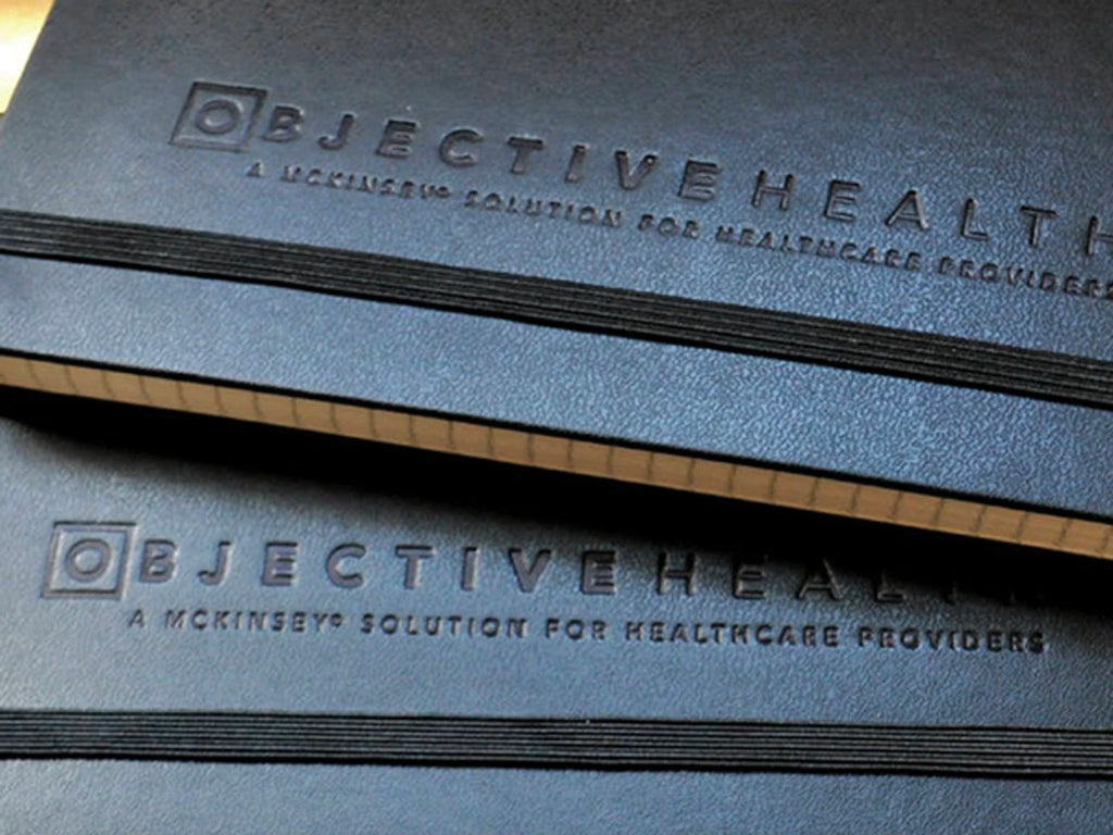 Blind Embossed Vertical Logo