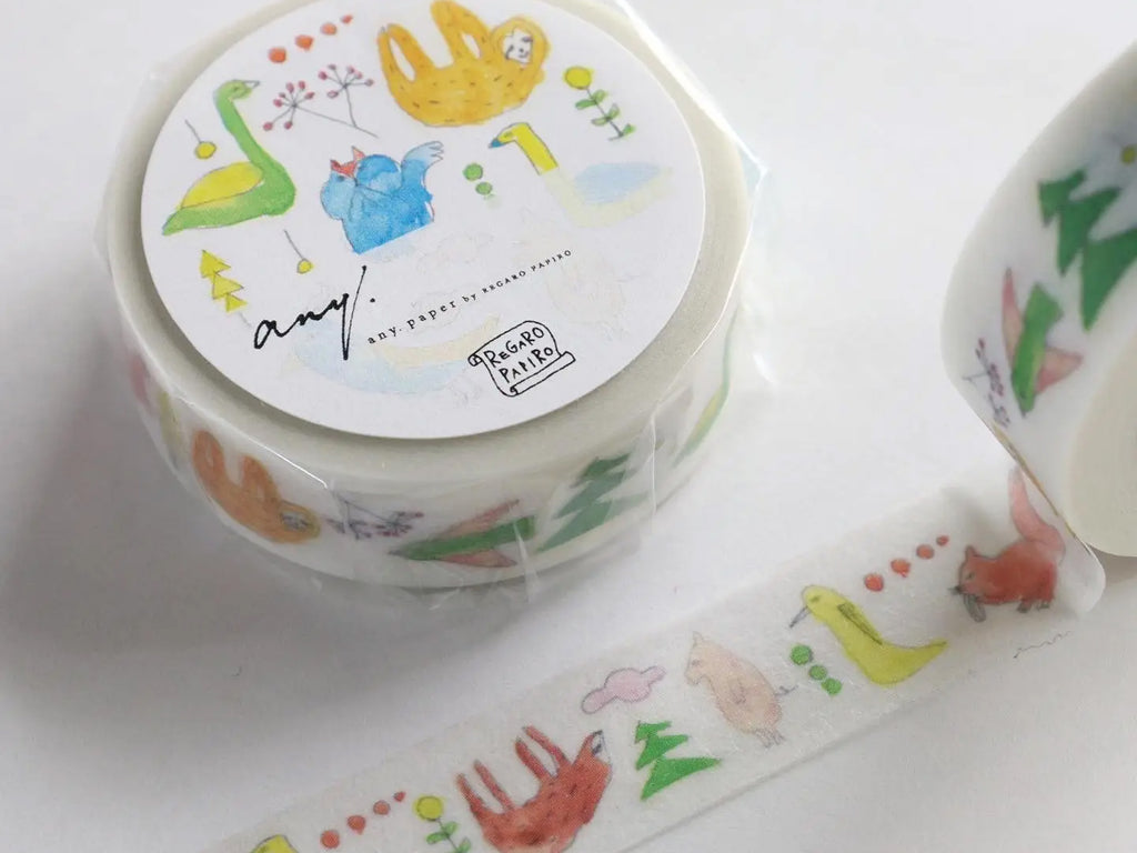 Animal Original Washi Tape