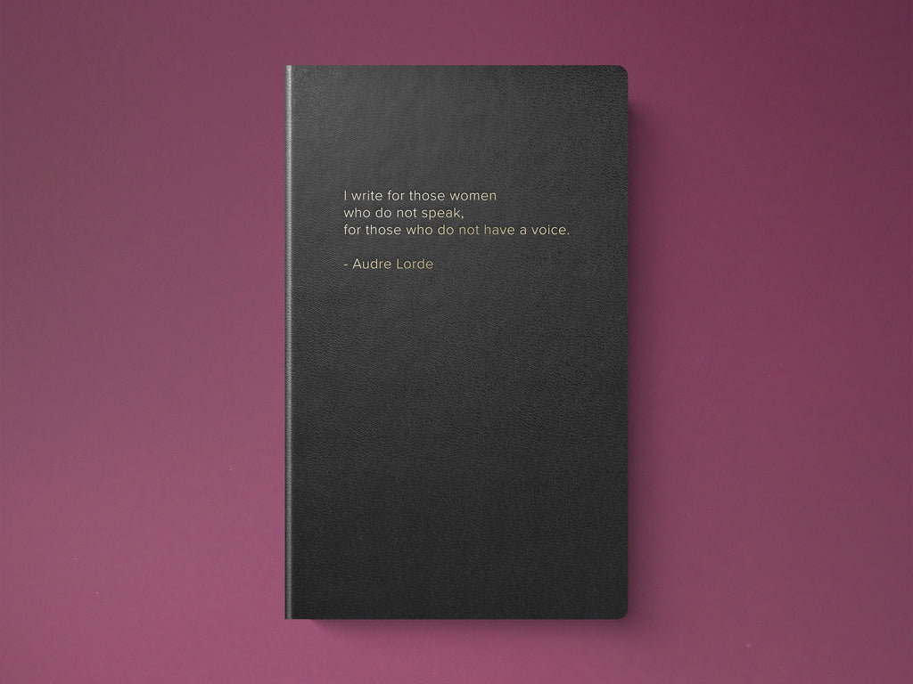 Black Voices Limited Edition Notebook - Audre Lorde