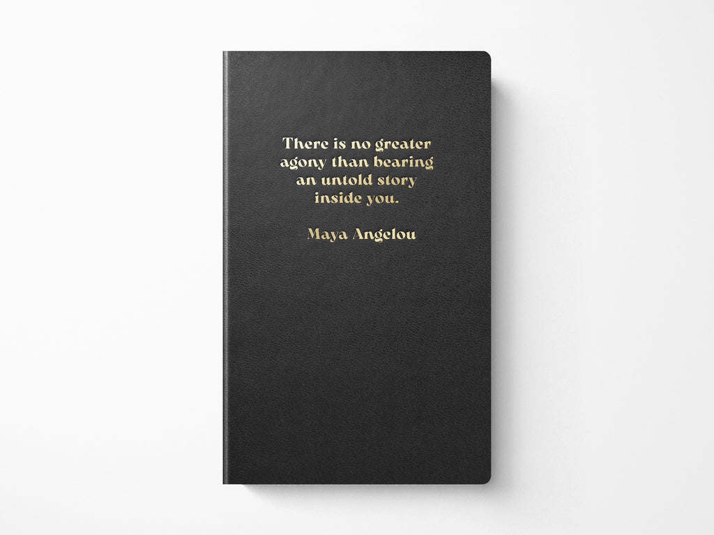 Black Voices Limited Edition Notebook - Maya Angelou