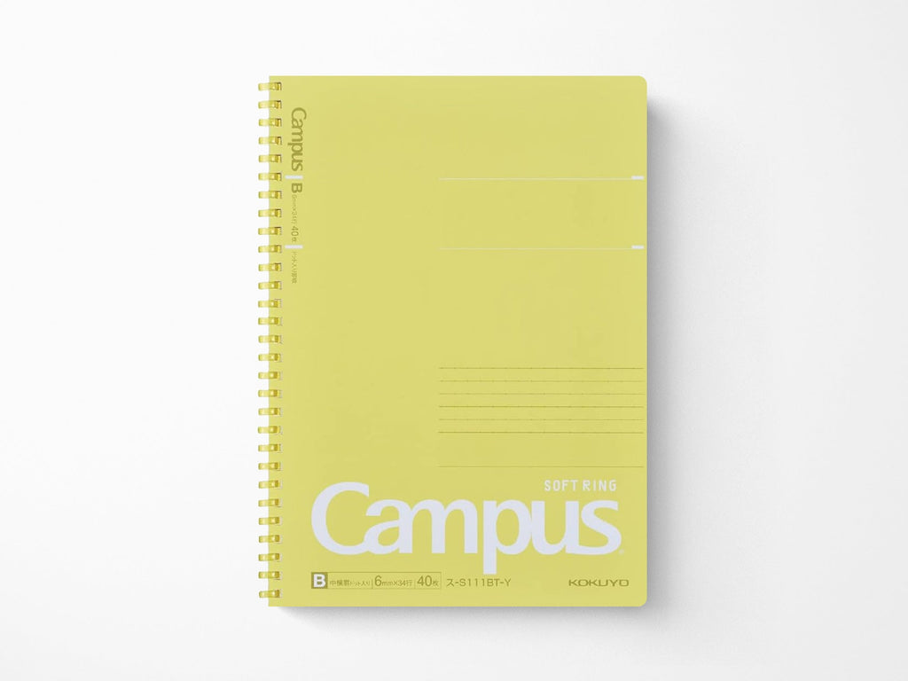 Campus Soft Ring Student Notebook B5