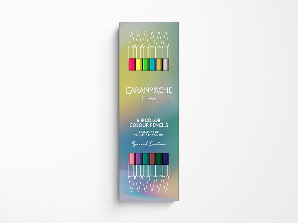 Caran D'Ache Claim Your Style Bi-Color Pencil Set - Special Edition