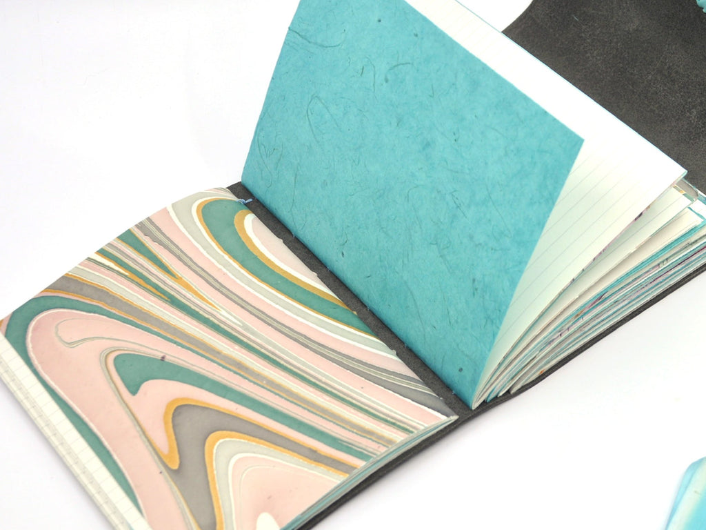 Cotton Candy One of a Kind Leather Journal