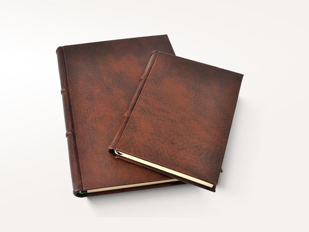 Handmade Italian Distressed Leather Journal - Lined Pages