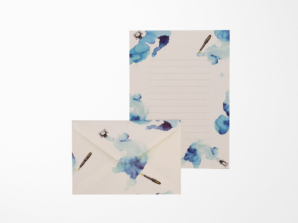 Ink & Pen Letter Writing Set