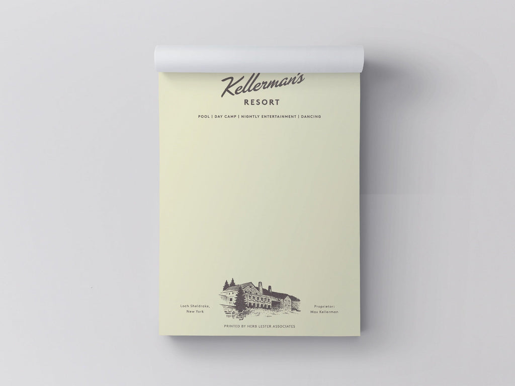 Kellerman's Resort Hotel Souvenir Notepad, Set of 3