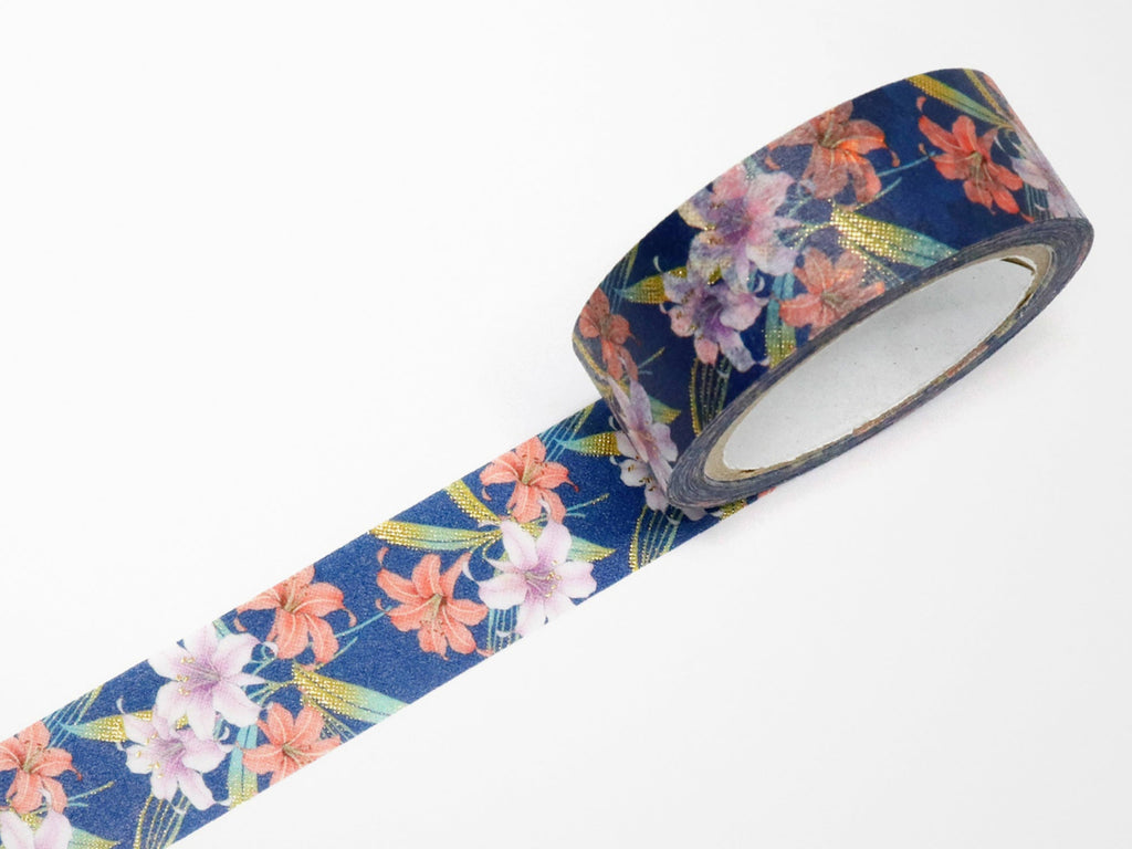 Kimono Beauty Lily Washi Tape