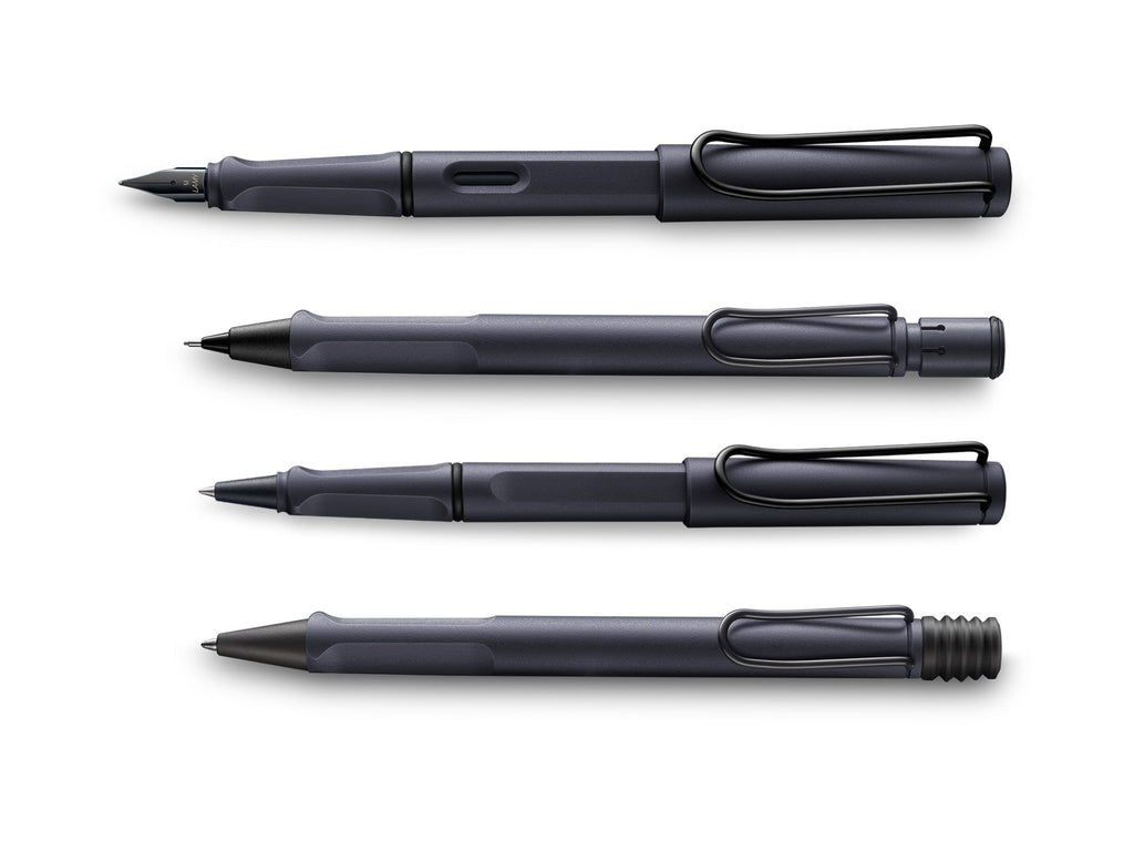 Lamy SAFARI STEEL BLACK Collection