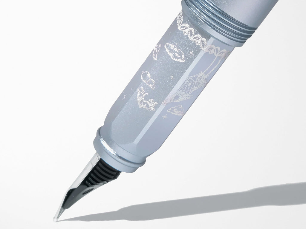 Limited Edition Aluminum Carousel Fountain Pen - Harlequin Dream