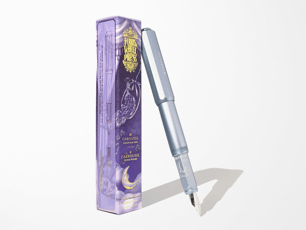 Limited Edition Aluminum Carousel Fountain Pen - Harlequin Dream