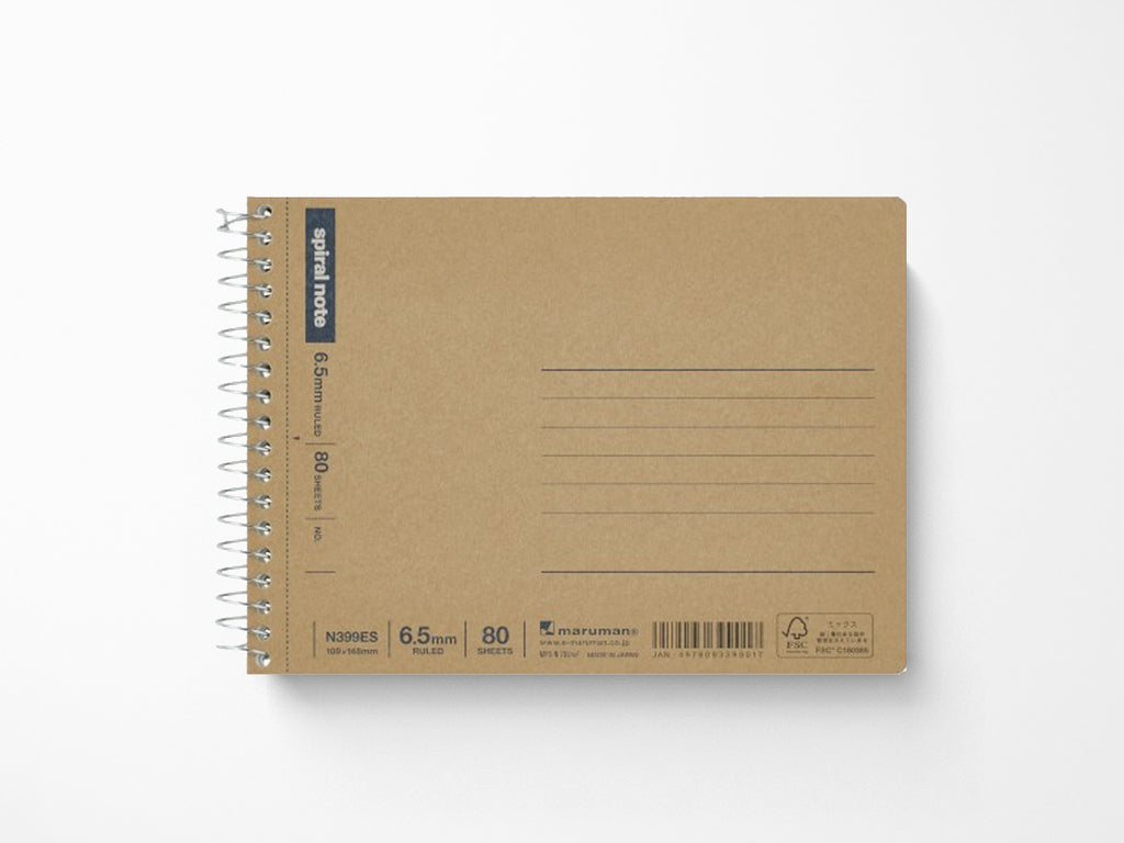 Maruman Spiral Notebook Horizontal A6