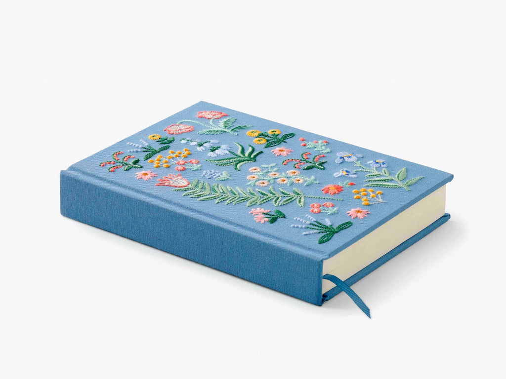 Menagerie Garden Embroidered Journal