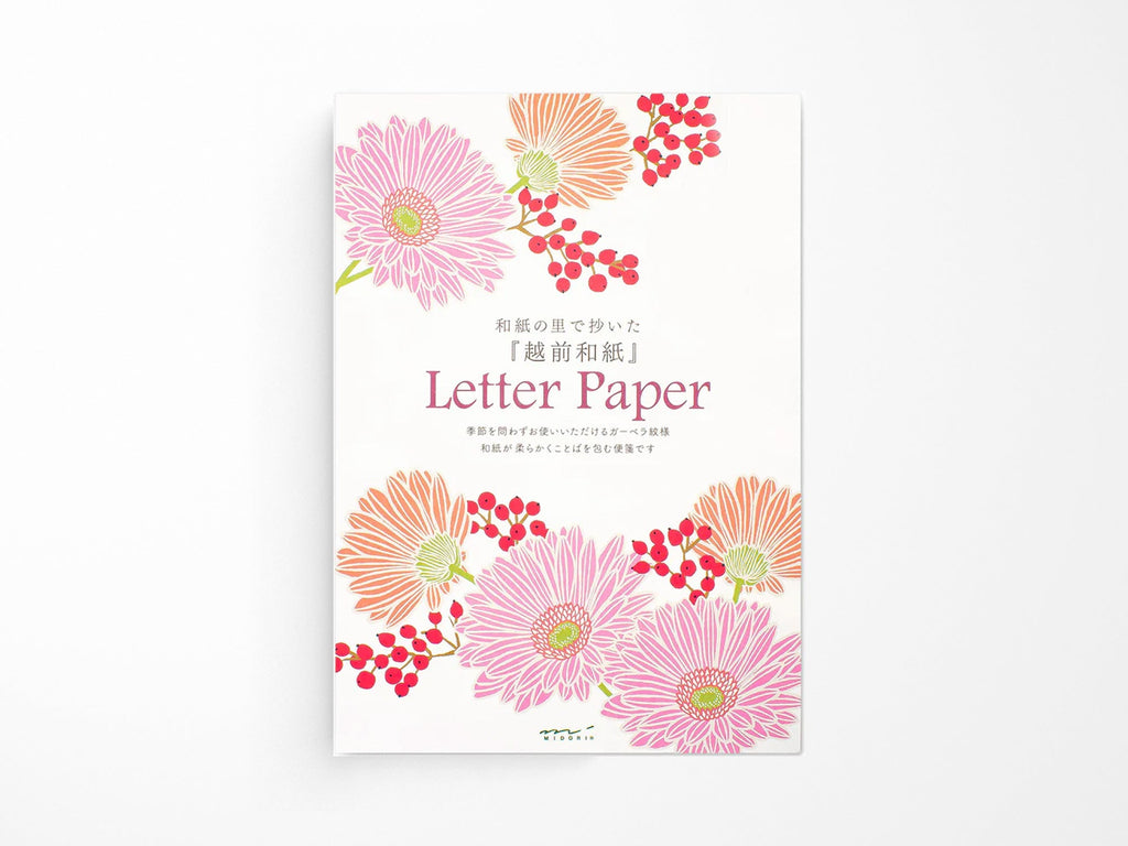 Midori GERBERA Letter Pad