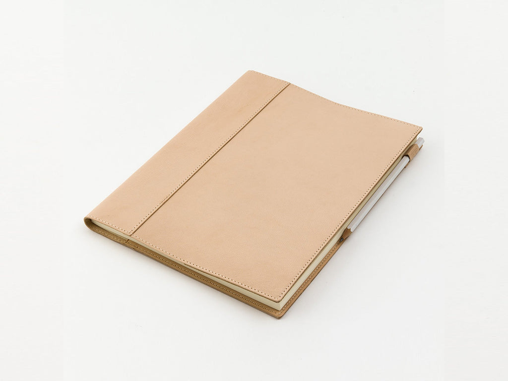 Midori MD Notebook A4 Goat Leather Cover