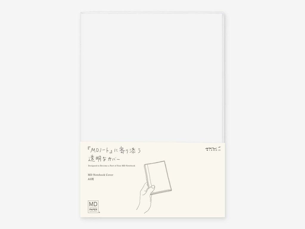 Midori MD Notebook A5 Clear Cover