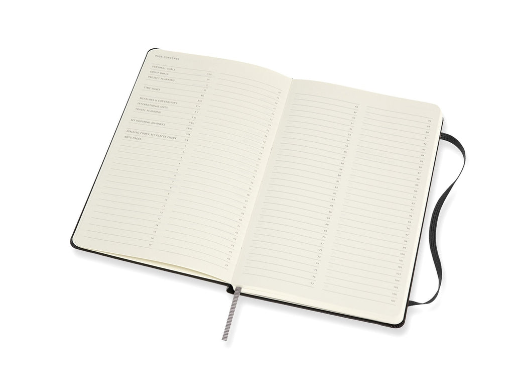 Moleskine PRO Notebook Black Hard Cover