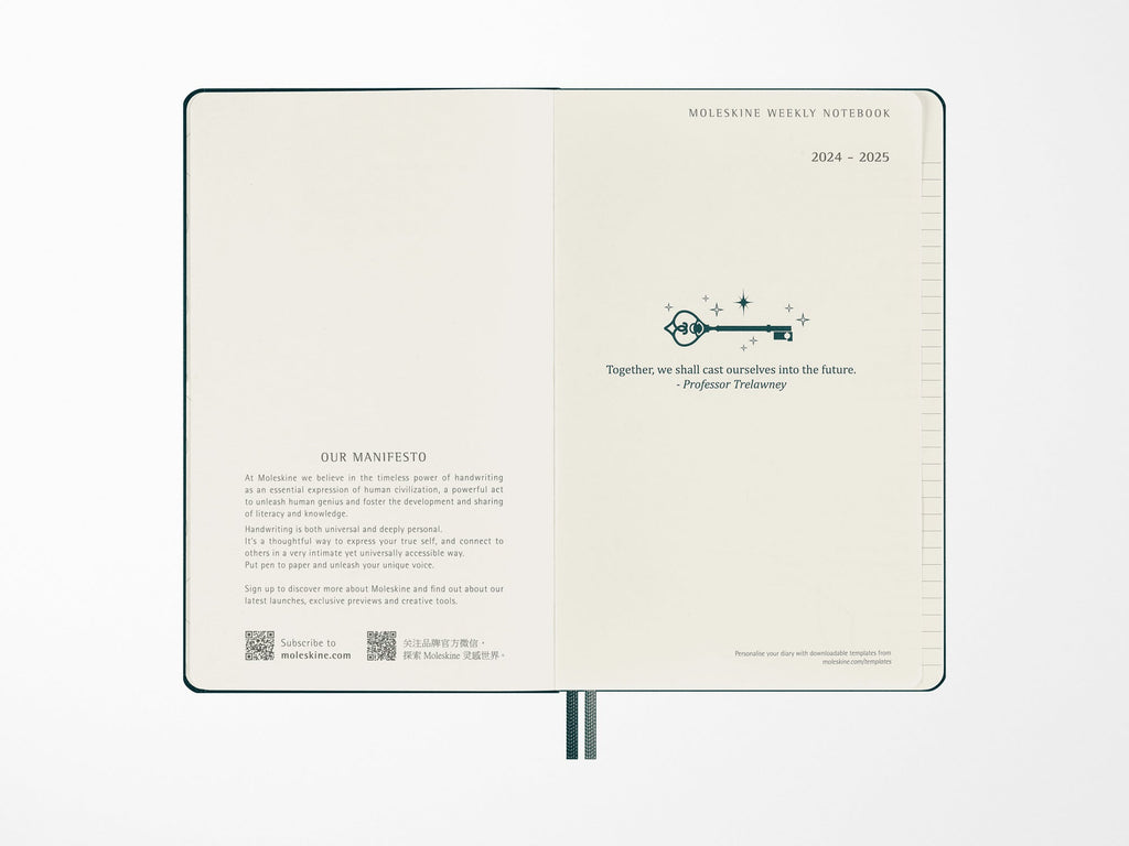 Moleskine x Harry Potter Alohomora 18 Month Planner, 2024-2025