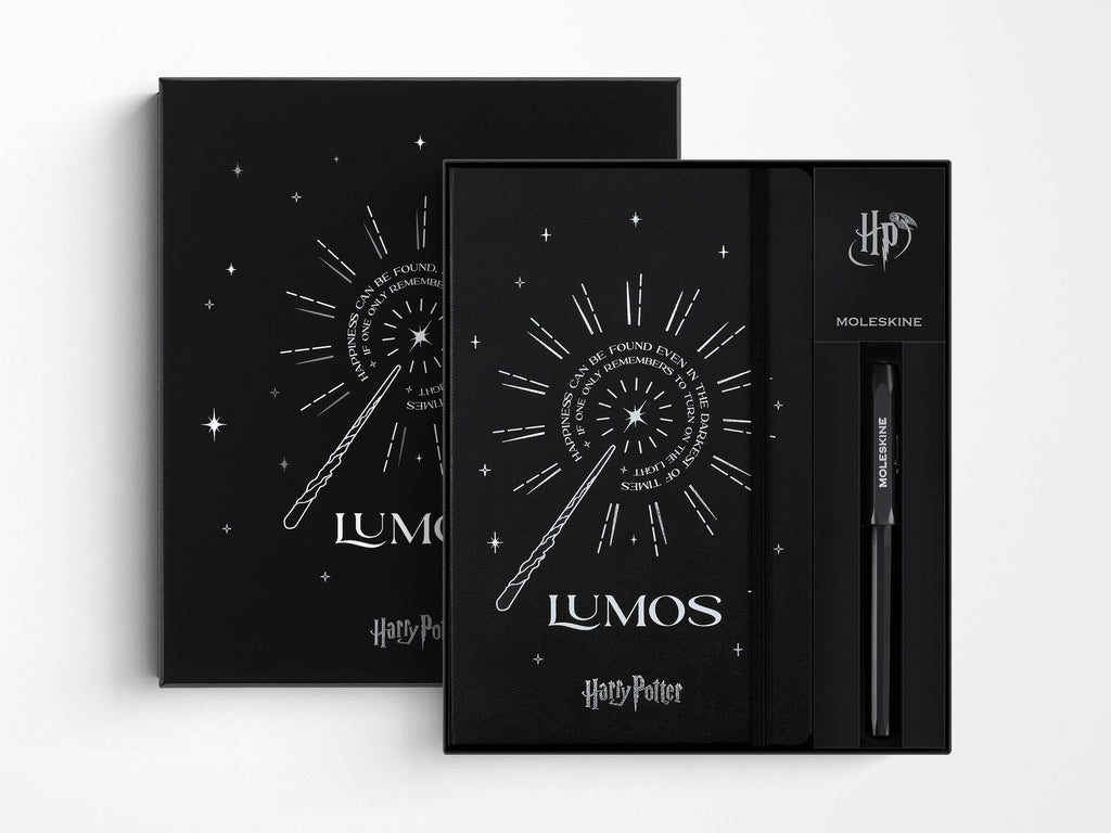 Moleskine x Harry Potter Lumos Notebook + Pen Bundle