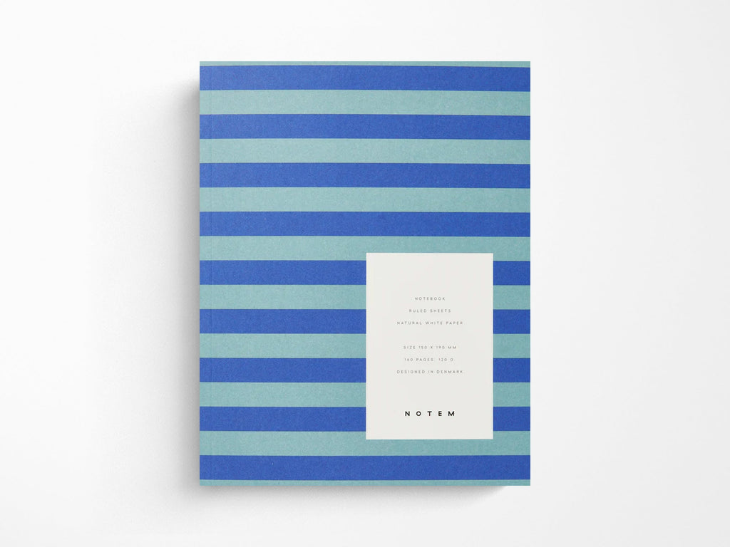 Notem UMA Journal - Medium Blue Stripes