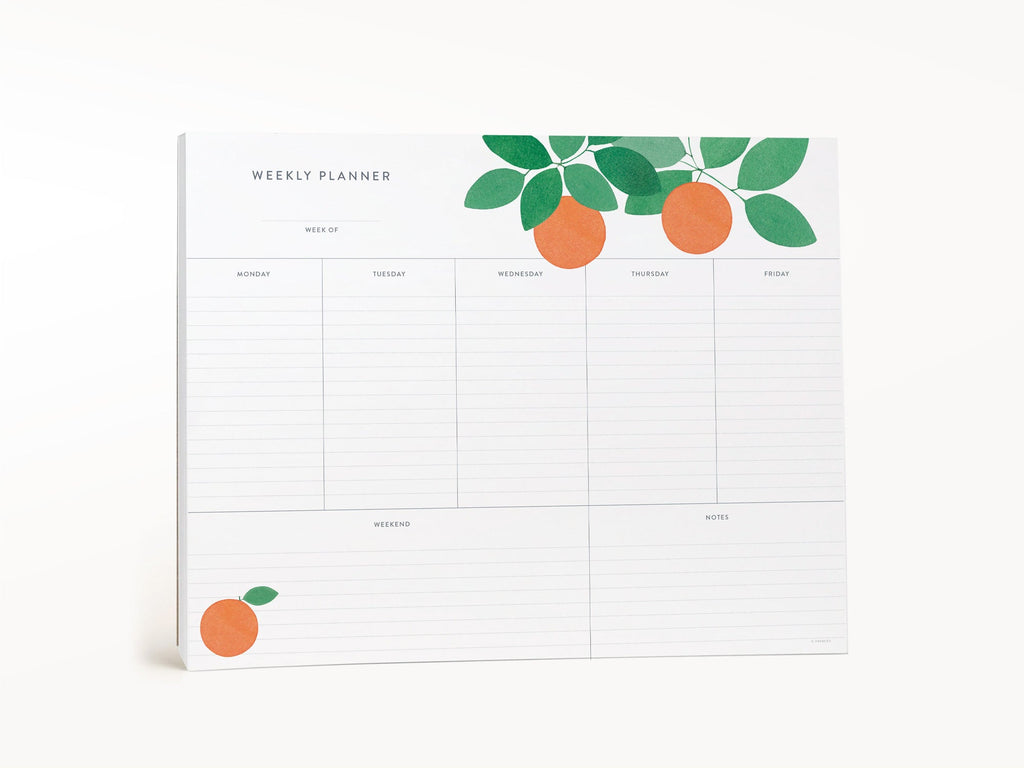 Orange Grove Weekly Planner