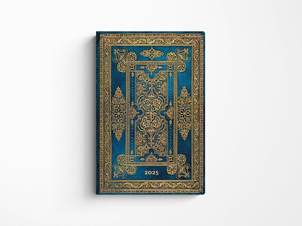 Paperblanks 2025 Weekly Planner MINI | Blue Luxe