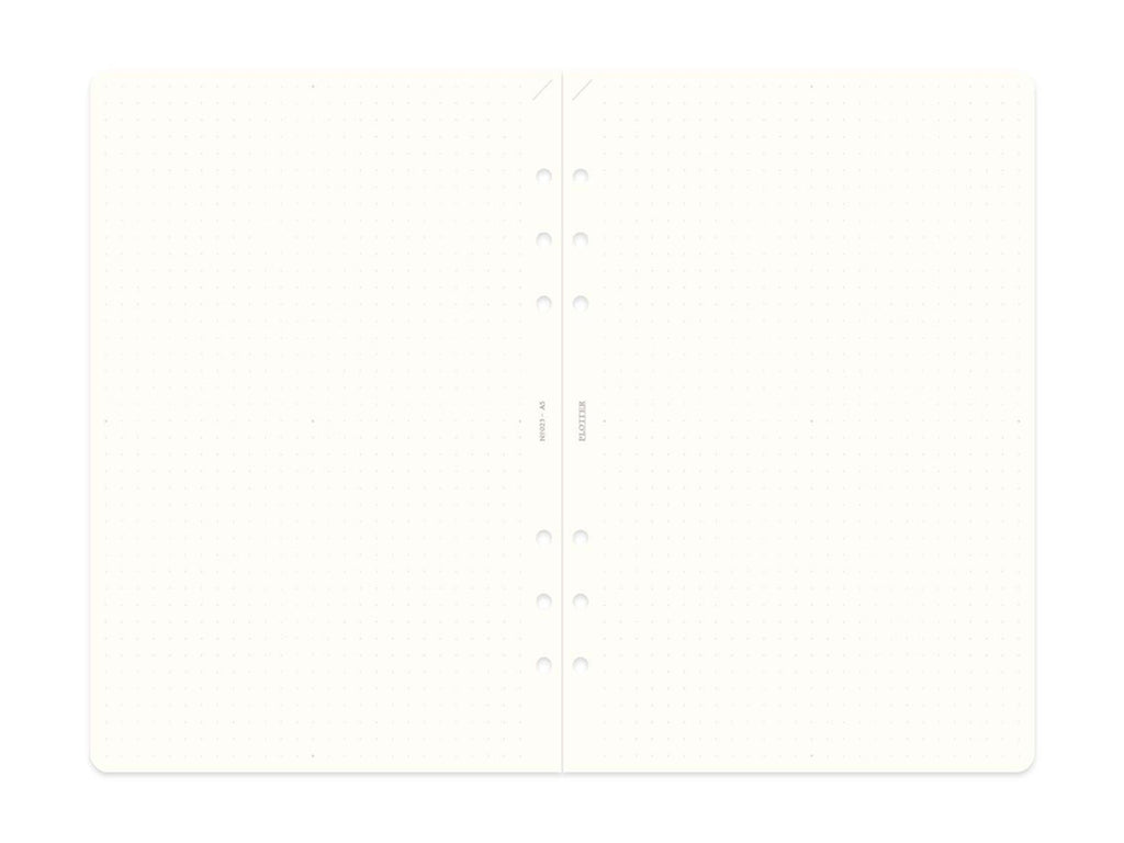 PLOTTER Refill Memo Pad Dot Grid - A5 Size