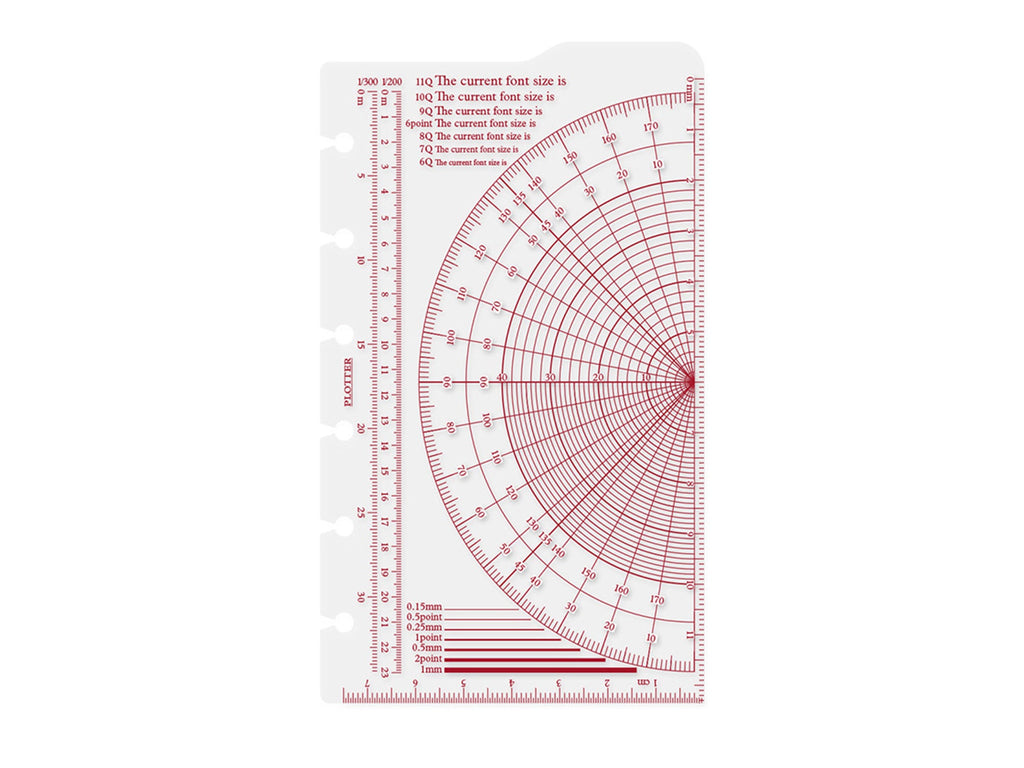 PLOTTER Ruler Pad - Mini Size