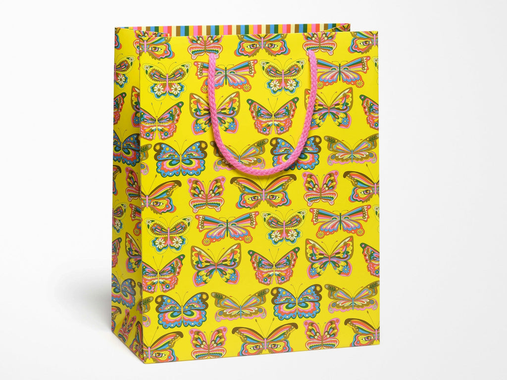 Psychedelic Butterfly Large Gift Bag