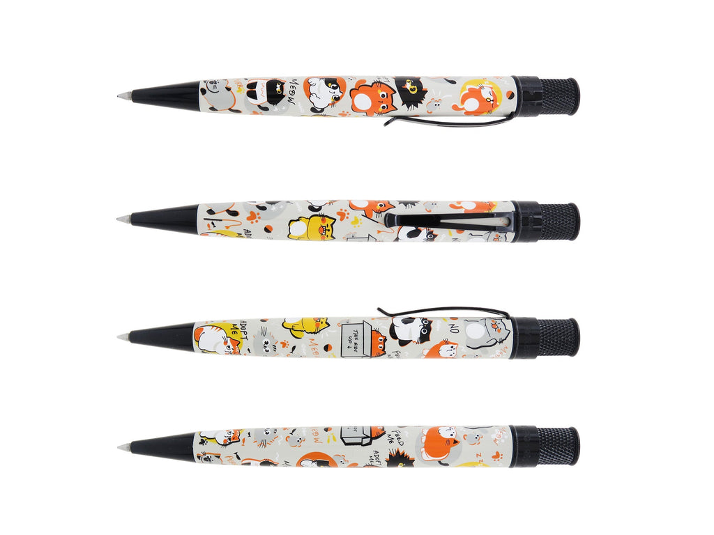 Retro 51 Rollerball and Fountain Pen - Cat Rescue