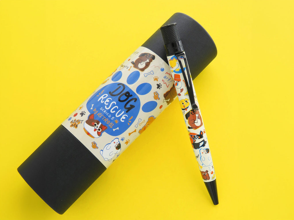 Retro 51 Rollerball and Fountain Pen - Dog Rescue