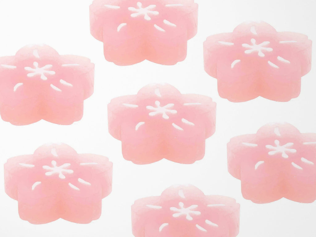 Sakura-Shaped Erasers, Pack of 2