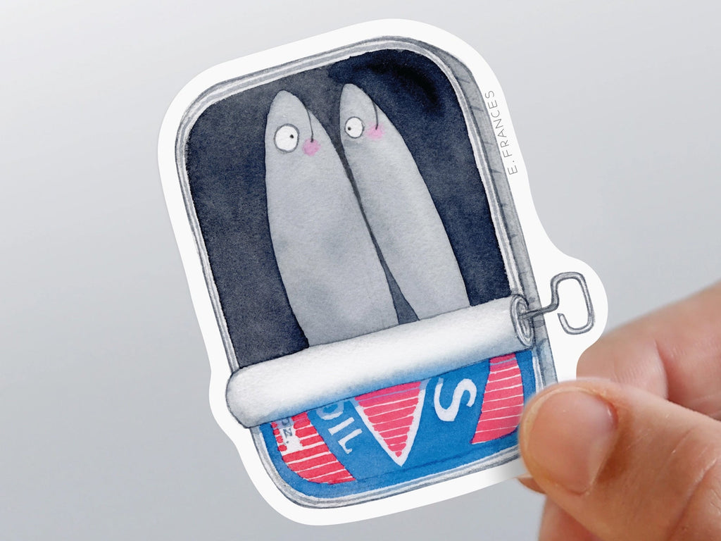 Sardines Vinyl Sticker