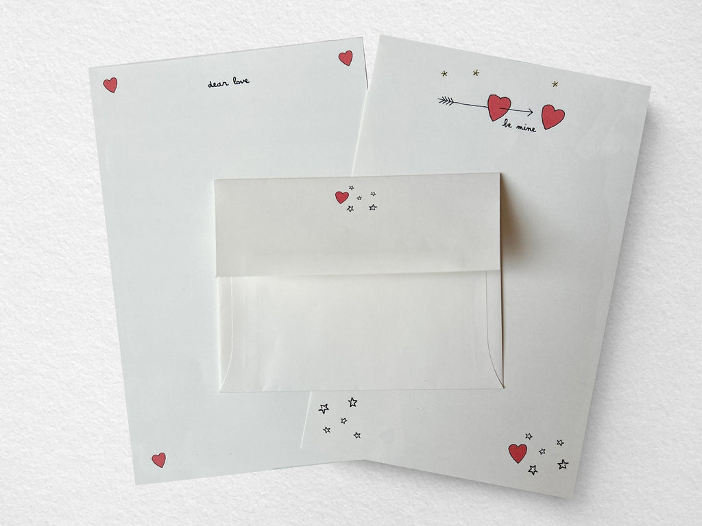 Sweet Love Letter Writing Set