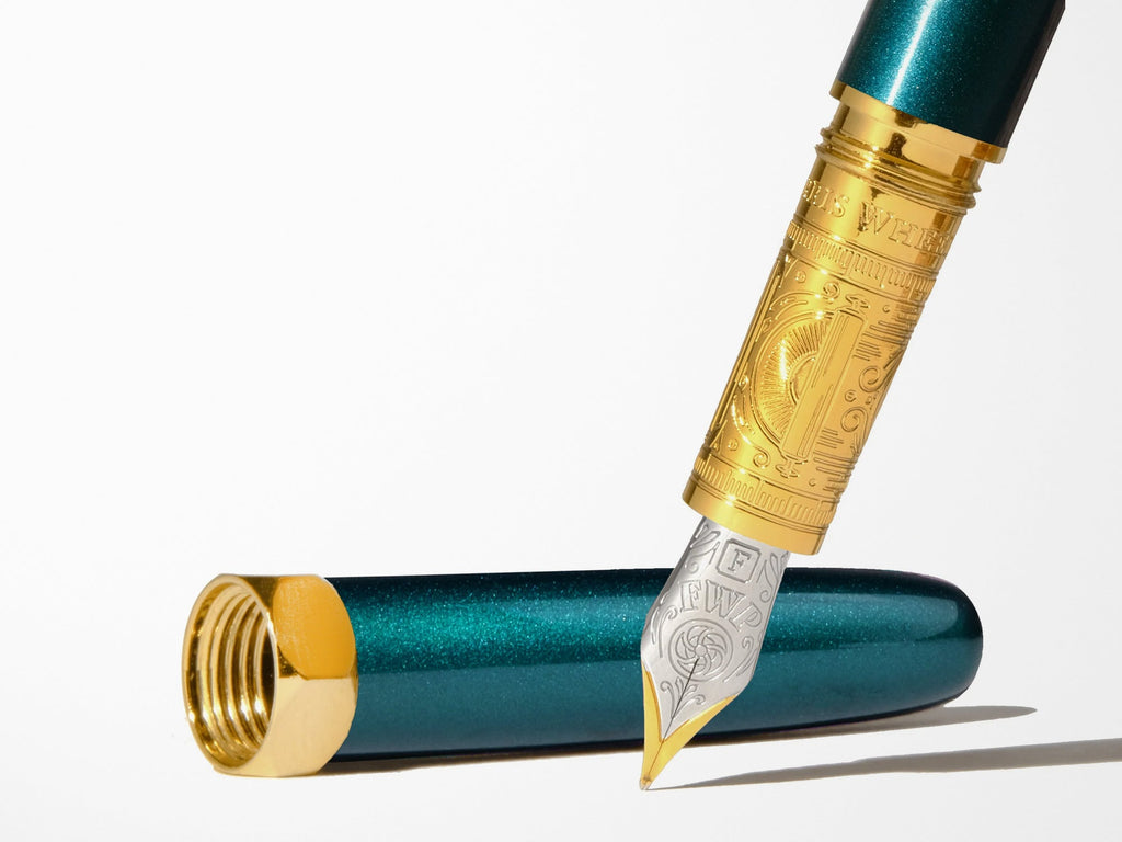 The Bijou Fountain Pen - Printmaker's Teal