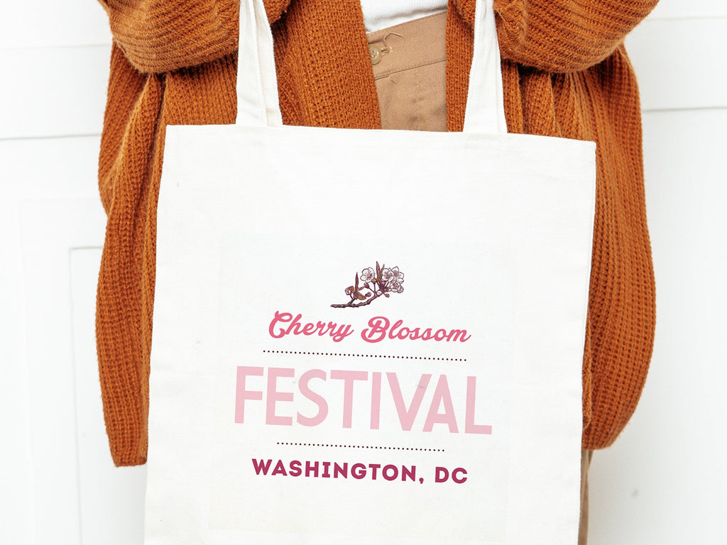 Tote Bag Washington DC Cherry Blossom Festival