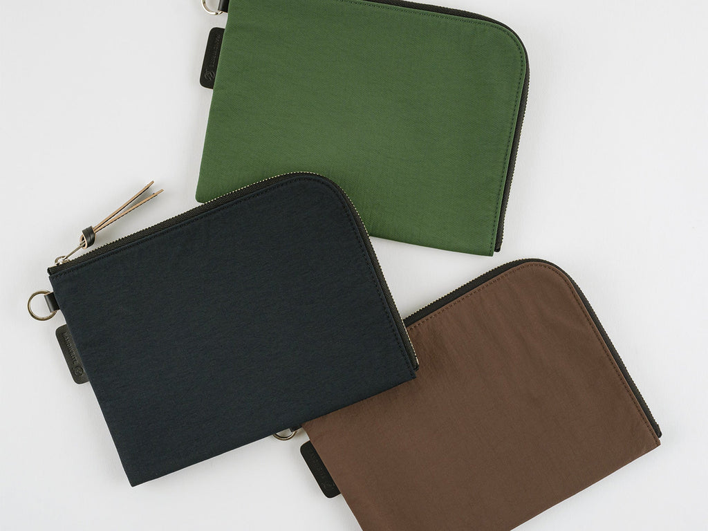 Tragen Flat Pouch - A6 Green