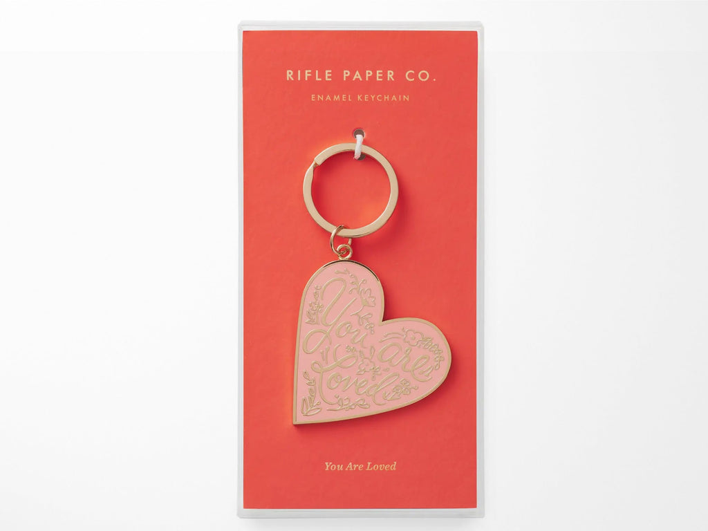 You Are Loved Enamel Keychain