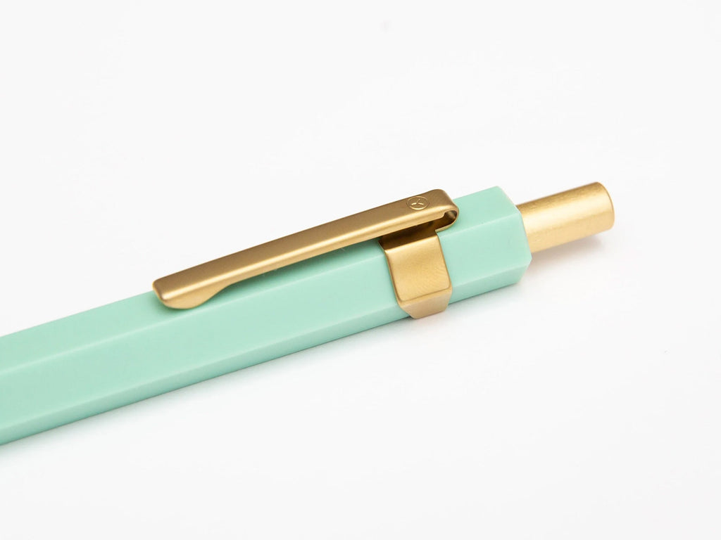 Ystudio Ocean Sustainable Ballpoint Pen - Pen Clip Gold