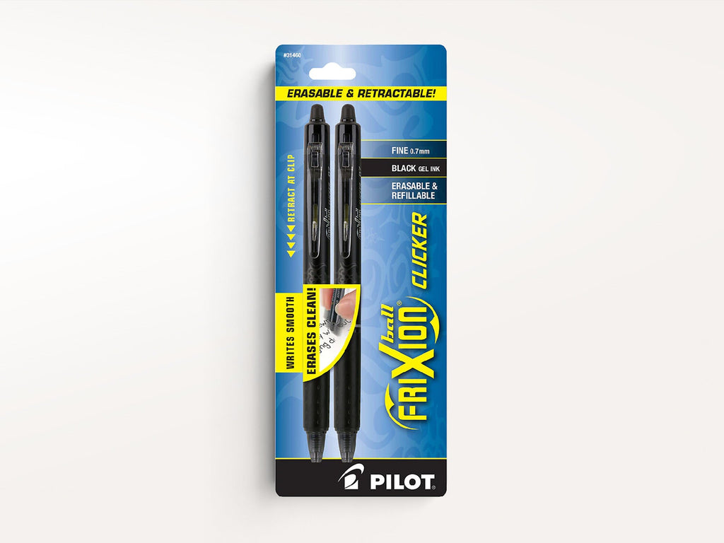 Frixion Ball Clicker Erasable Pen - 2 Pack