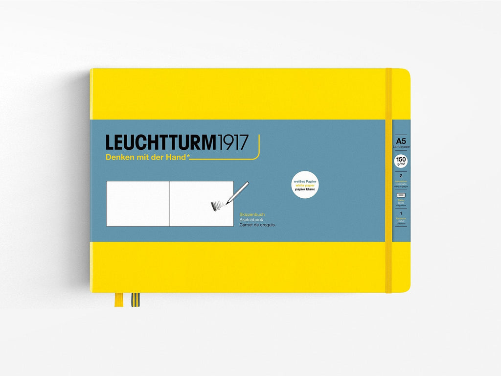 Leuchtturm 1917 Sketchbook - Lemon Yellow