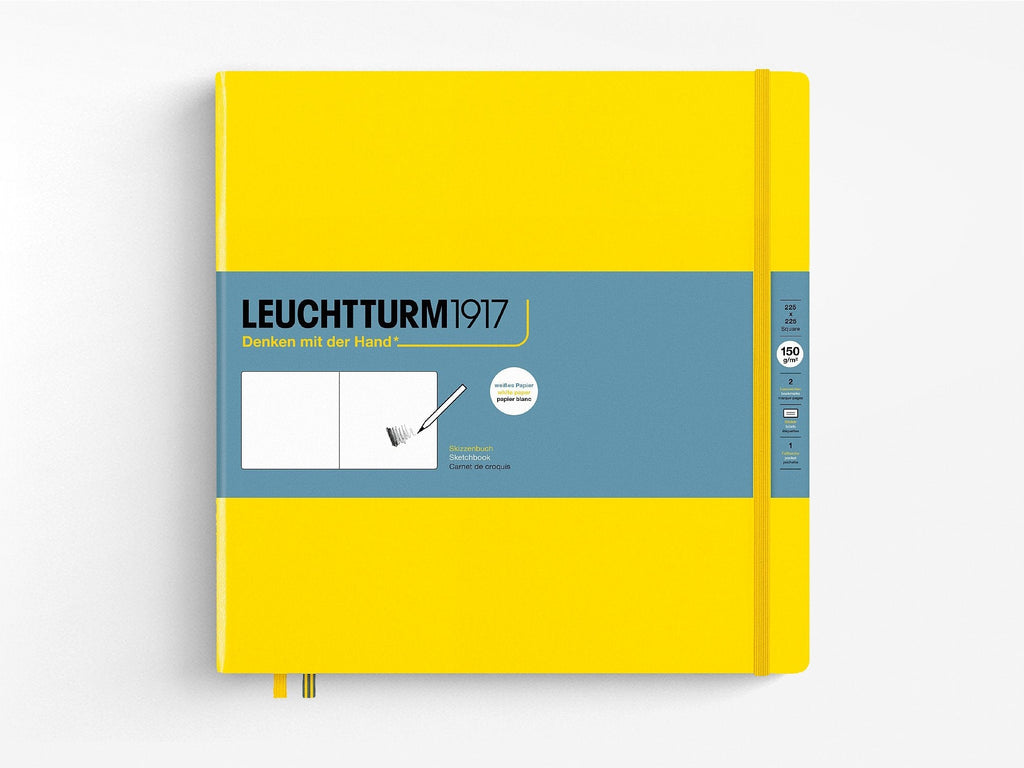 Leuchtturm 1917 Sketchbook - Lemon Yellow