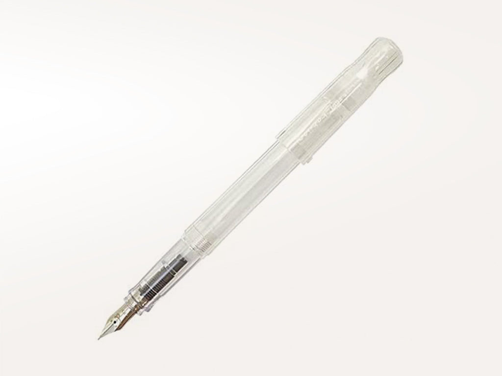 Pilot Kakuno Fountain Pen - Clear Barrel