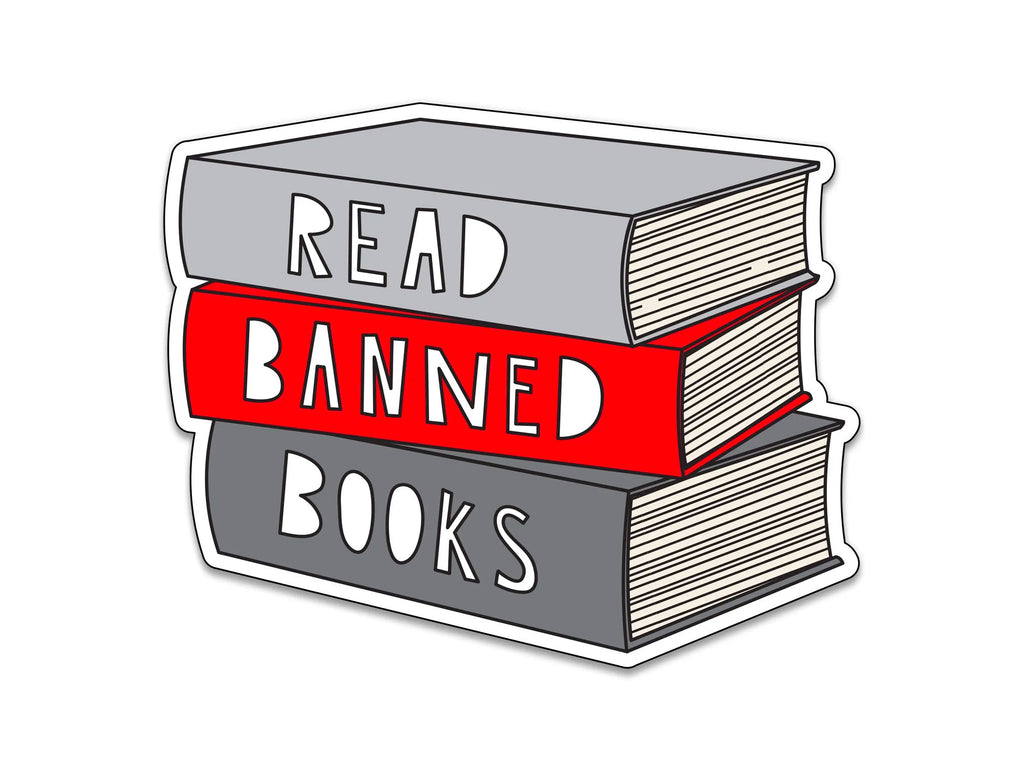 Read Banned Books Sticker