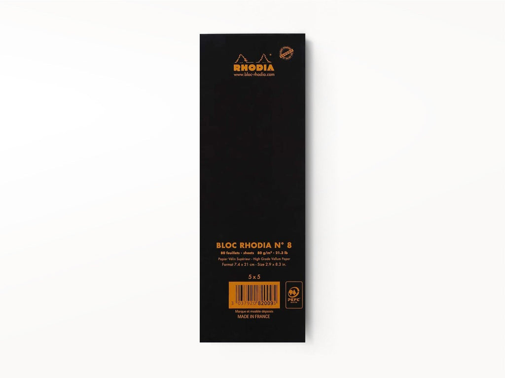 Rhodia Classic Notepad No 8 (3 x 8.25)