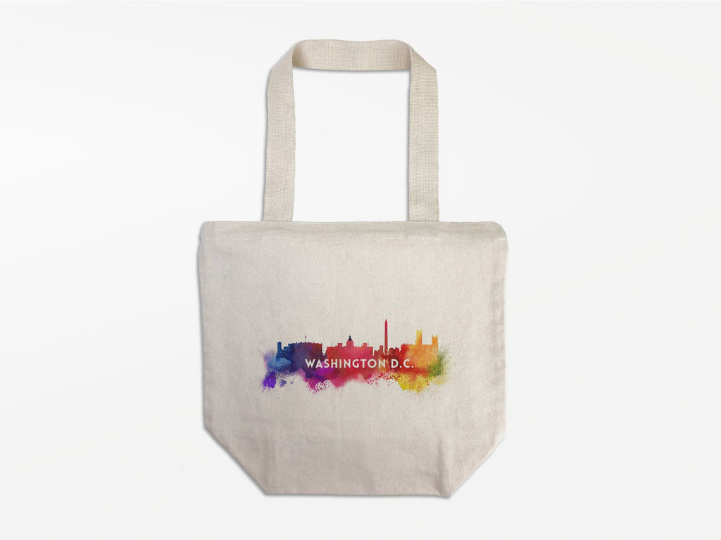 Tote Bag Washington DC Abstract Skyline