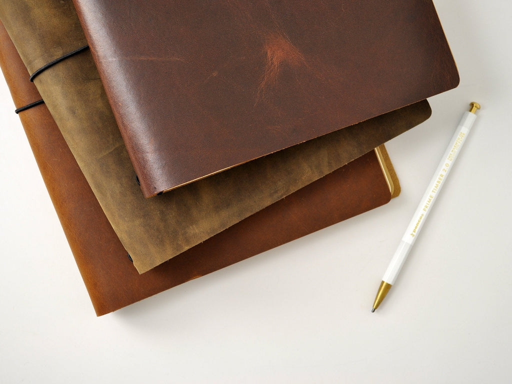 Around The World Refillable Leather Journal