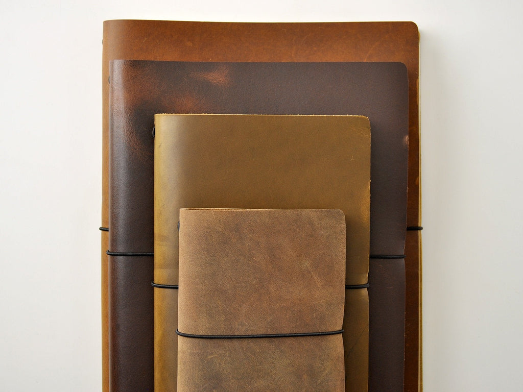 Around The World Refillable Leather Journal