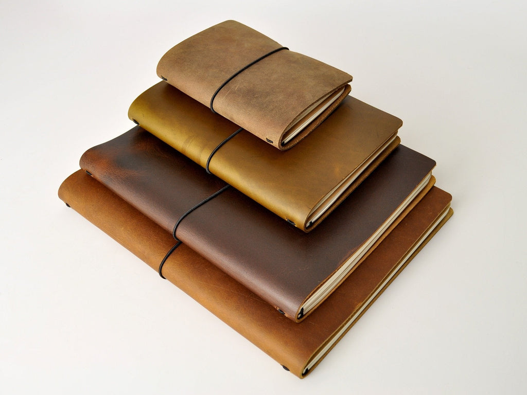 Around The World Refillable Leather Journal