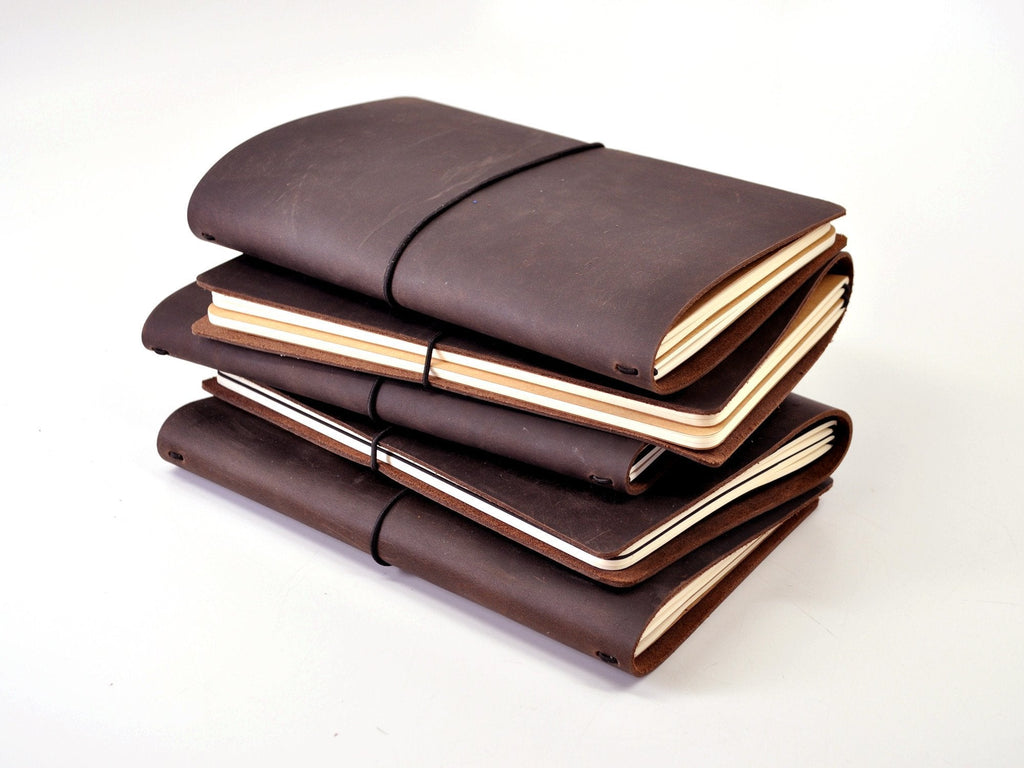 Around The World Refillable Leather Journal