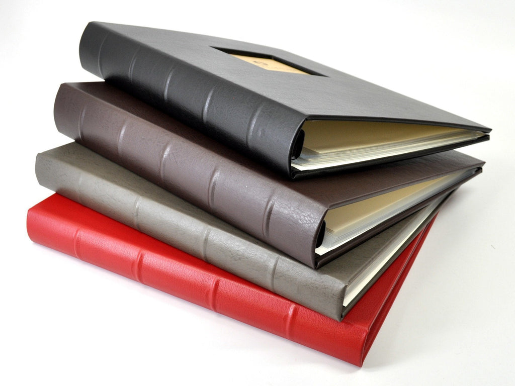 Bonded Leather Presentation Binder With Window